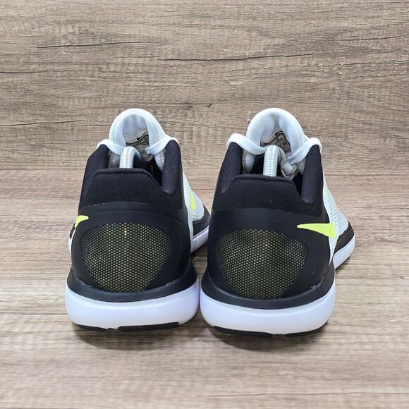 Nike Flex 2016 Run Men's Size 11 White Black Running Shoes (830369-101) - Picture 4 of 9